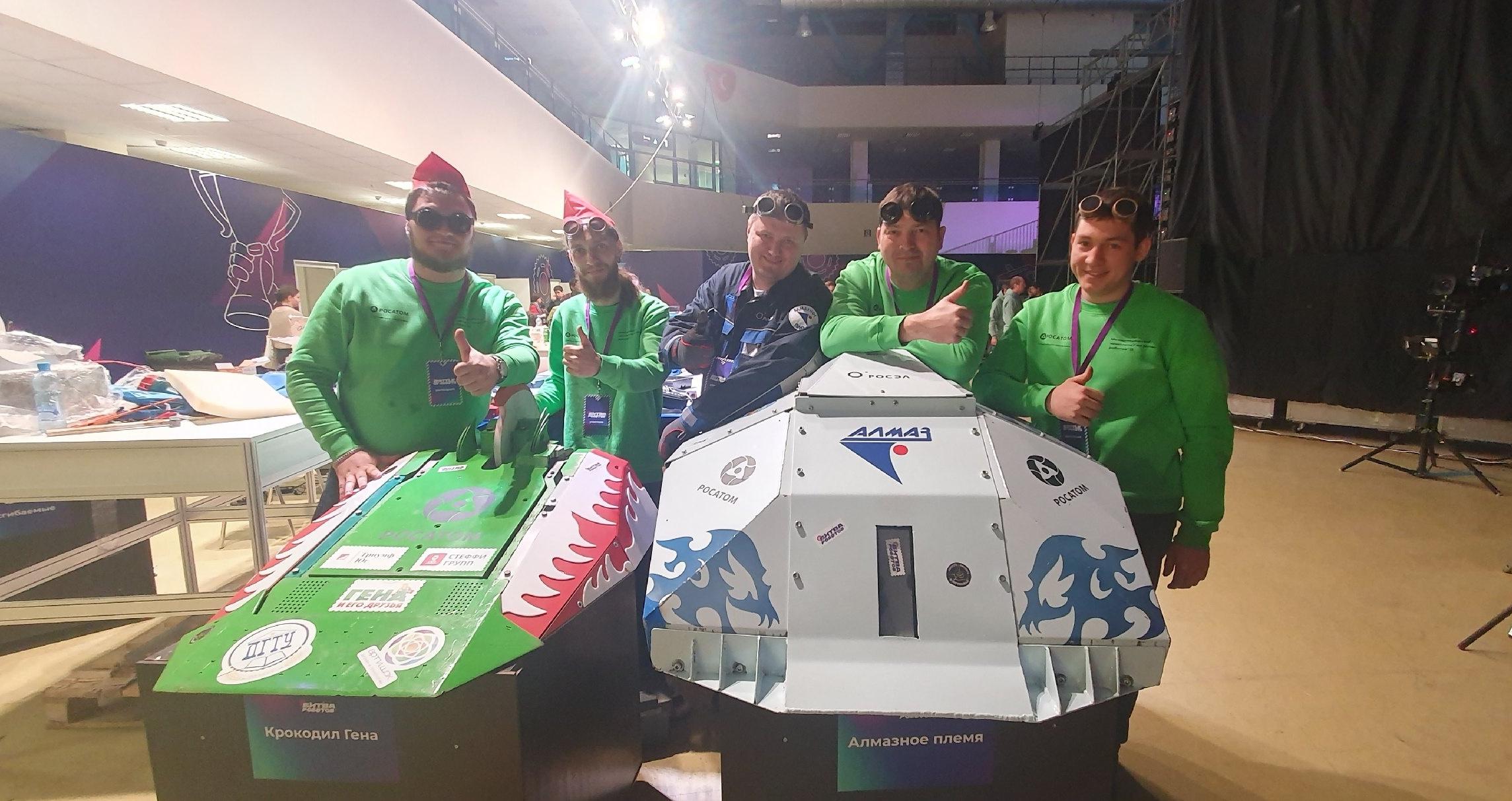 Студент ИММТ принял участие в бое роботов 