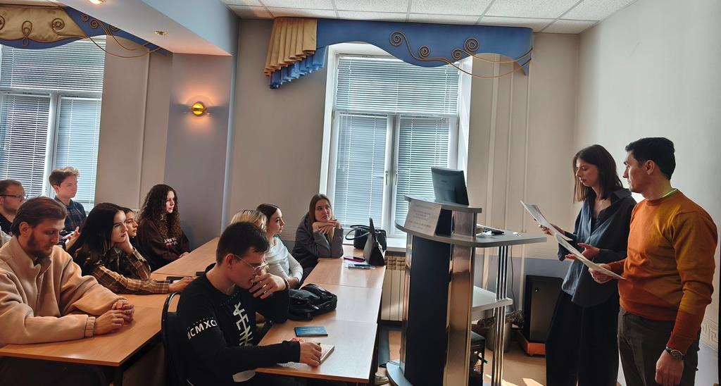 Студенты СЭИ узнали об особенностях психологической поддержки космонавтов 