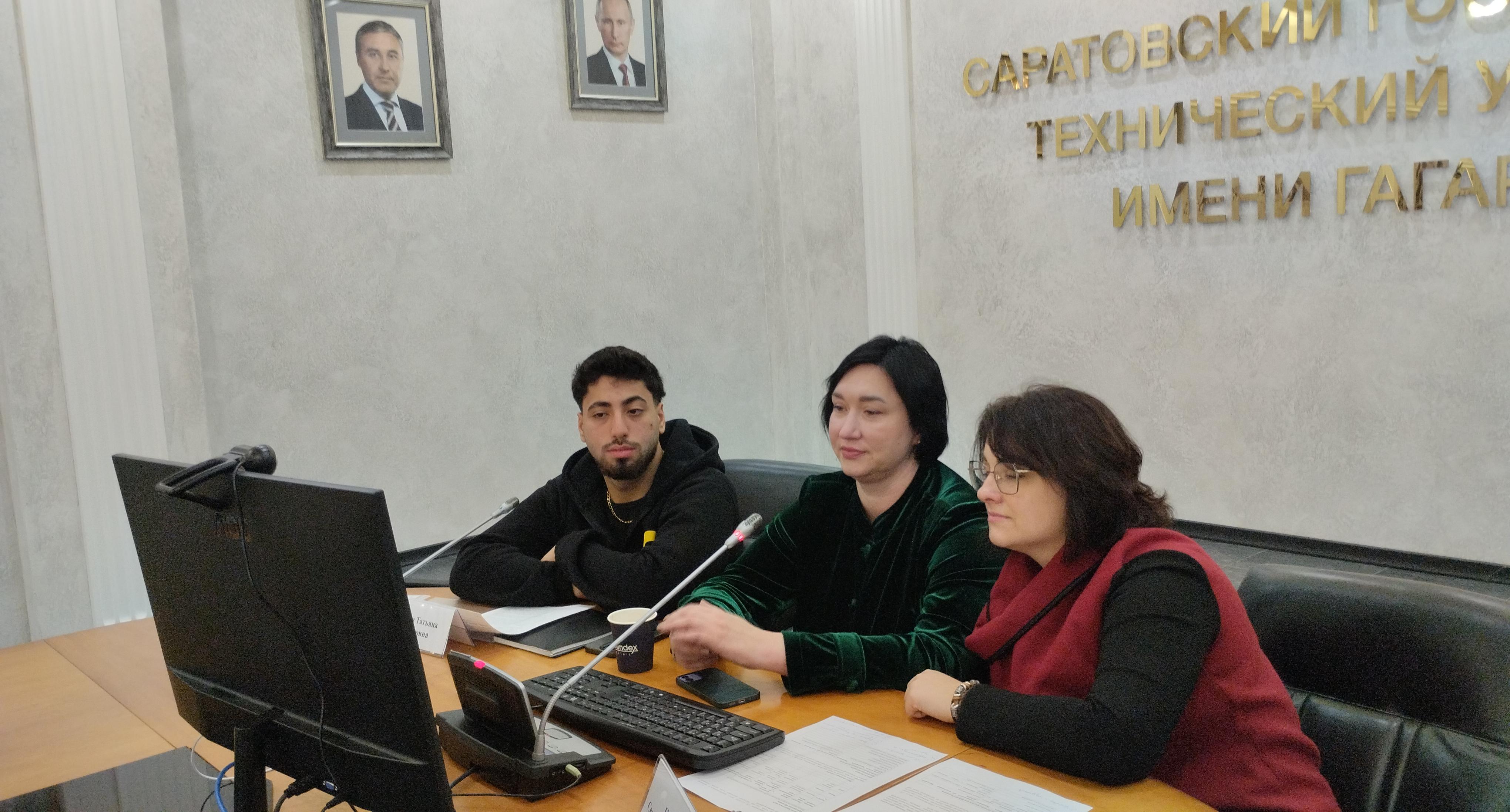 Представители СГТУ провели онлайн-встречу с Ливанским университетом