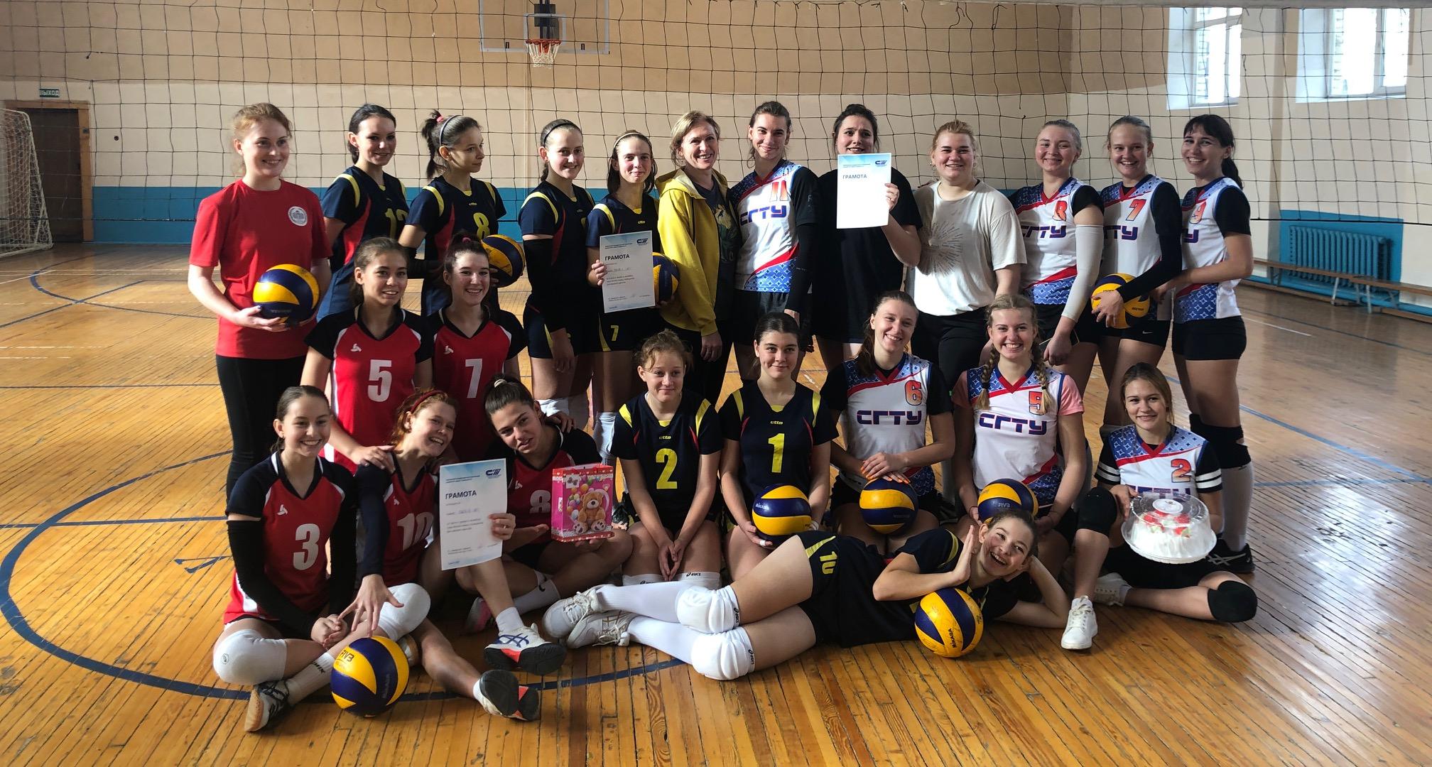 Команда Политеха – победитель турнира по волейболу