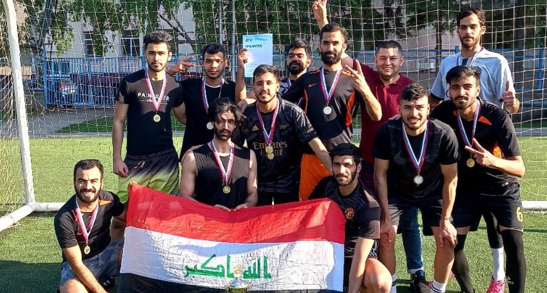 Студенты СГТУ из Ирака завоевали кубок «Дружбы народов» по футболу