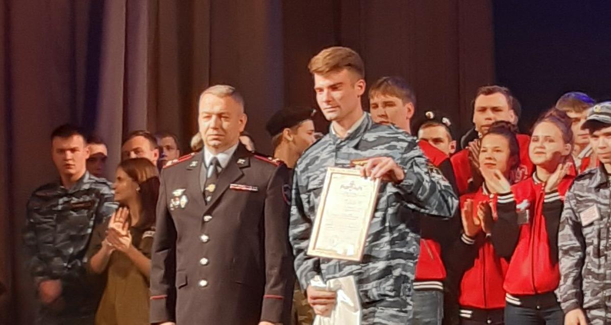 Отряд охраны правопорядка Политеха – участник областного фестиваля