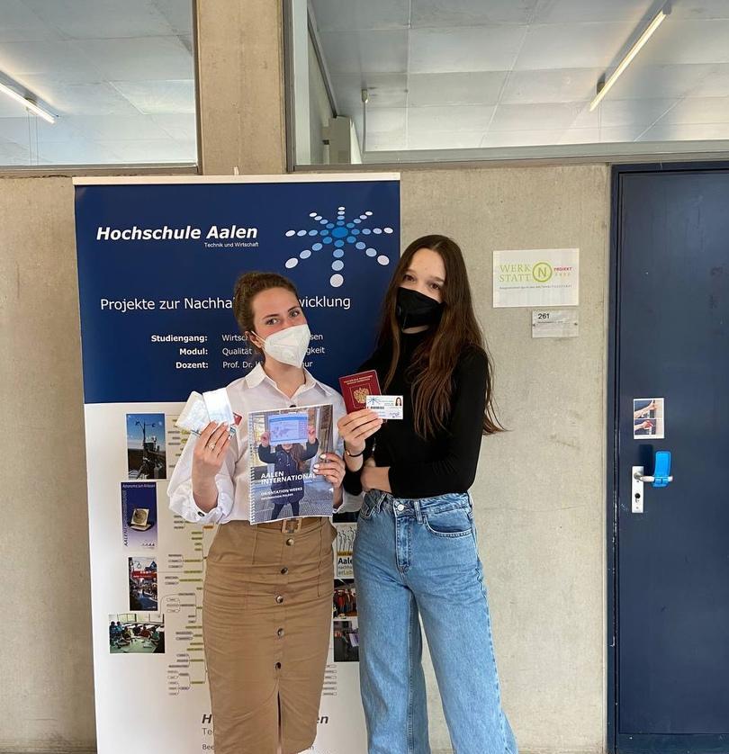 Студентки СЭИ проходят обучение в Германии