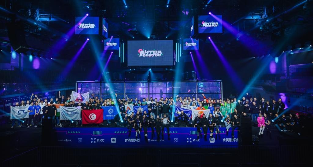 Стартует новый сезон Международного чемпионата по битве роботов