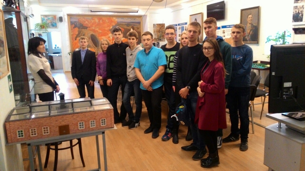 Cтуденты бПМИН-11 посетили Народный музей Ю.А. Гагарина