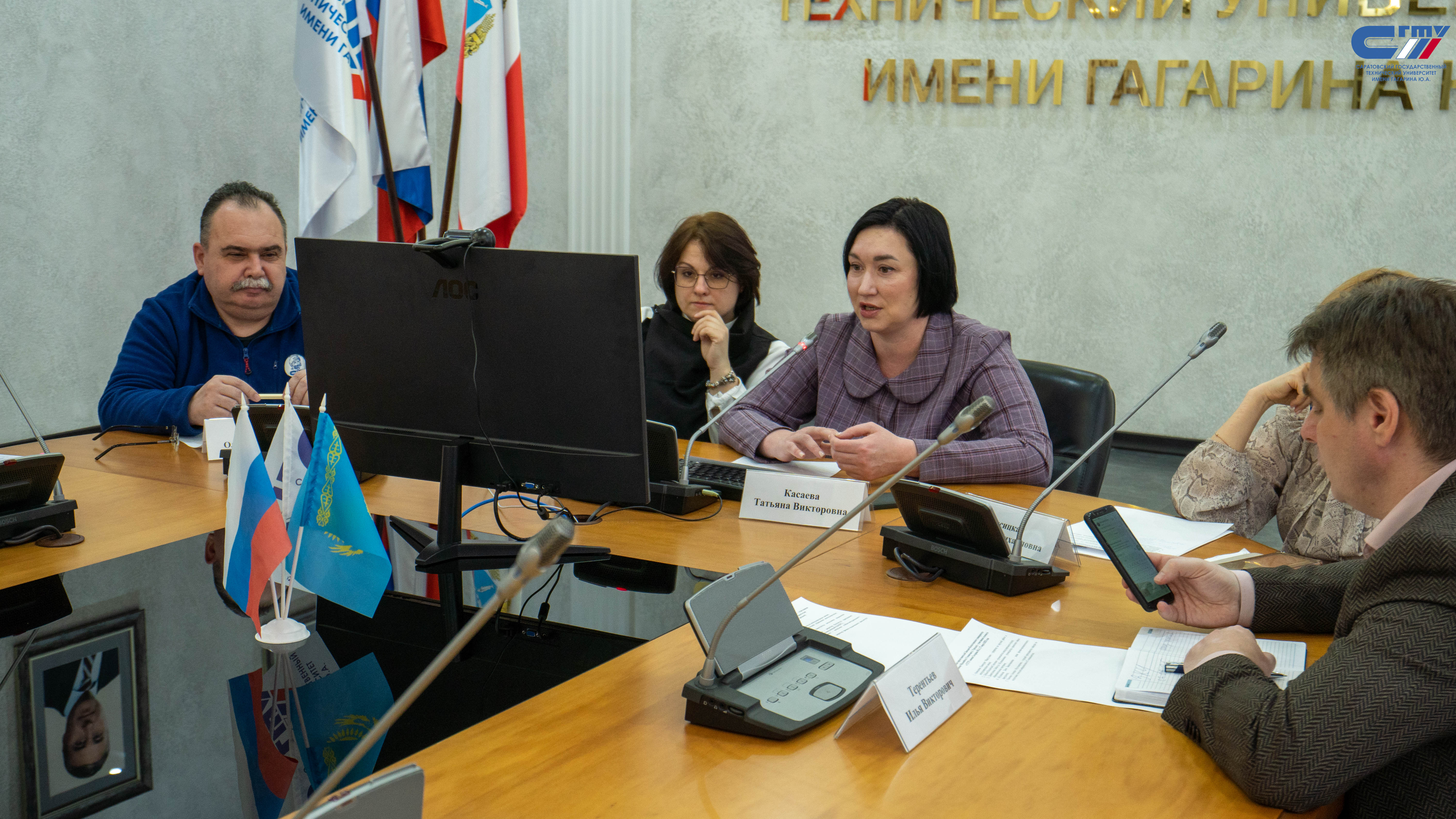 СГТУ провел встречу с казахстанскими партнерами