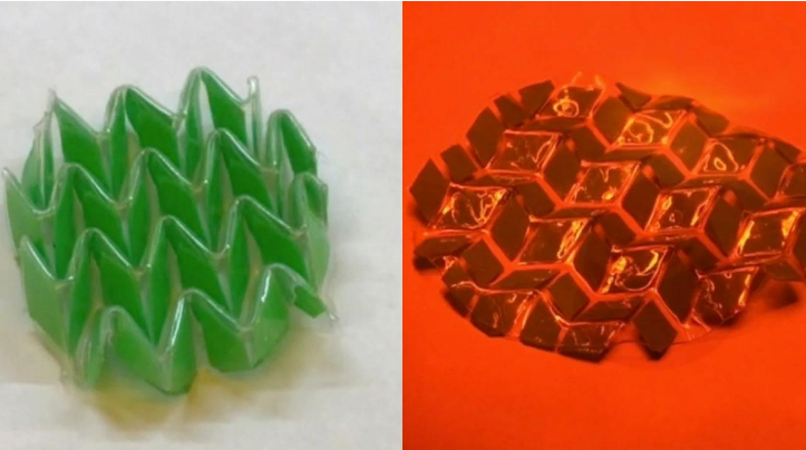 Ученые разработали новый материал способный изменять форму