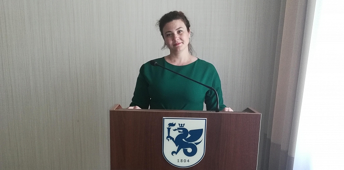 Докторант кафедры МиМ сделала доклад по диссертации в Казанском федеральном университете