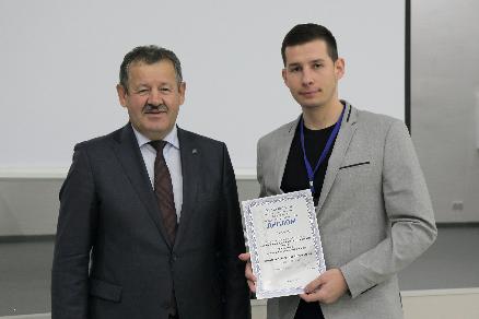Аспирант института энергетики и транспортных систем СГТУ представил лучший инженерный проект