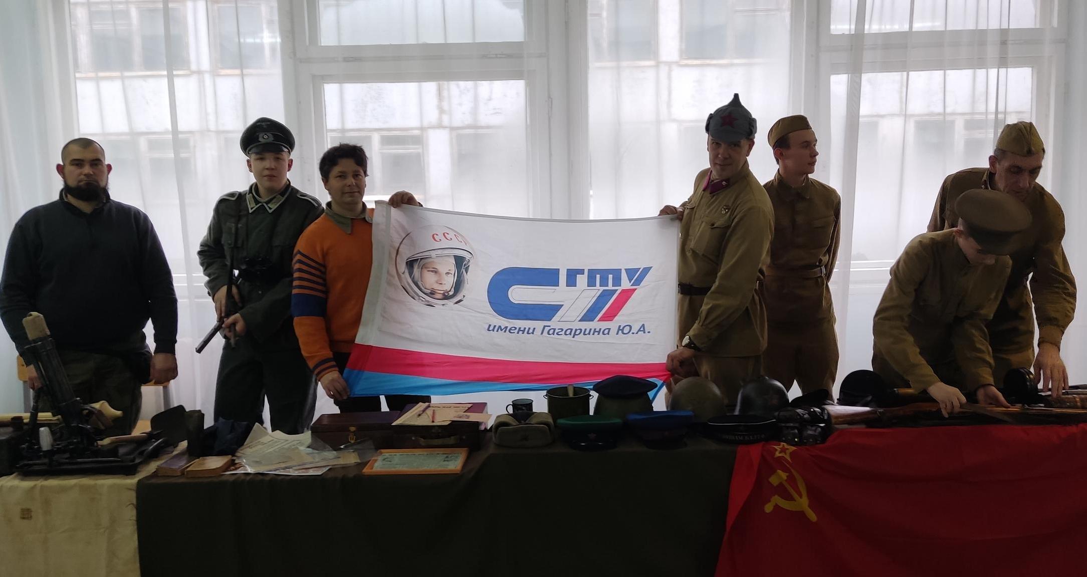 Политеховские реконструкторы – участники «Панфиловской недели»