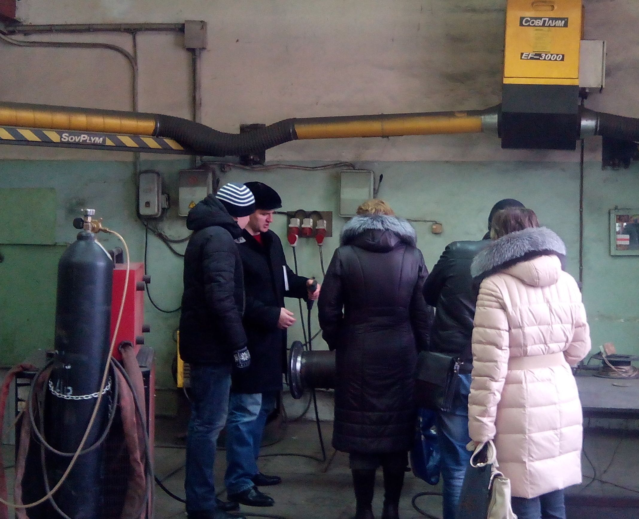 Студенты ИнЭТМ посетили производство ОАО «Газаппарат»