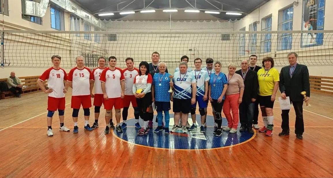 Команда Политеха – бронзовый призер областной спартакиады ППС по волейболу