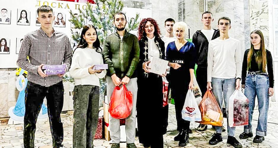 Политеховцы – участники благотворительной акции «Сердечные подарки»