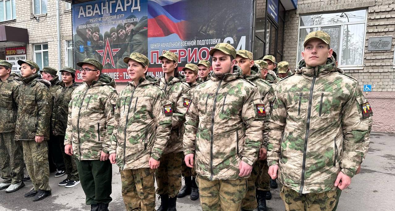Студенты СГТУ — курсанты Центра начальной военной подготовки «Патриот64»