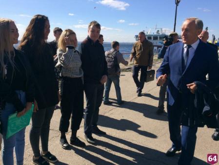 Губернатор области обсудил со студентами Политеха перспективы развития туризма в регионе
