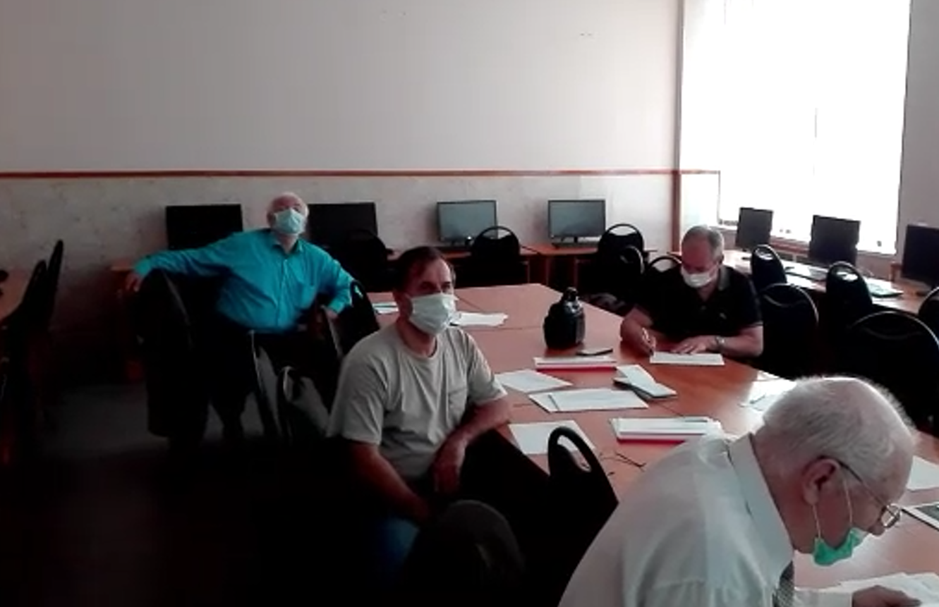 На кафедре «Технология и системы управления в машиностроении» прошли защиты выпускных работ  в дистанционном режиме