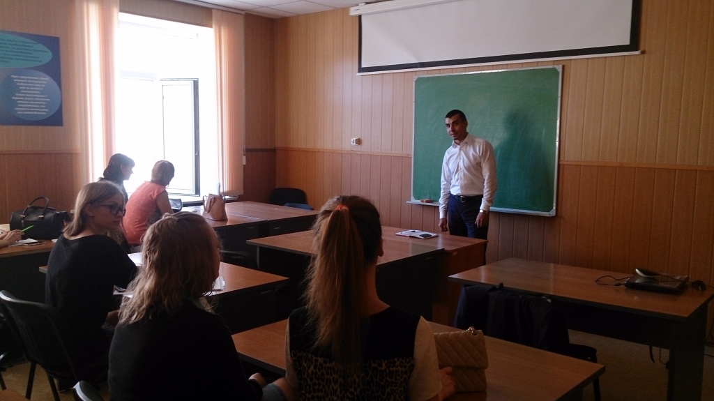 30 сентября 2015 состоялся мастер-класс на кафедре ЭИД