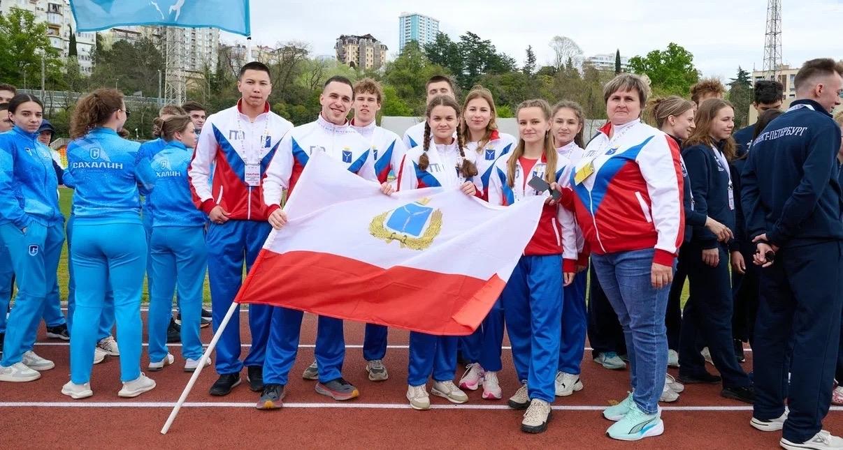 Команда СГТУ защищает честь региона на Всероссийском фестивале ГТО в Сочи