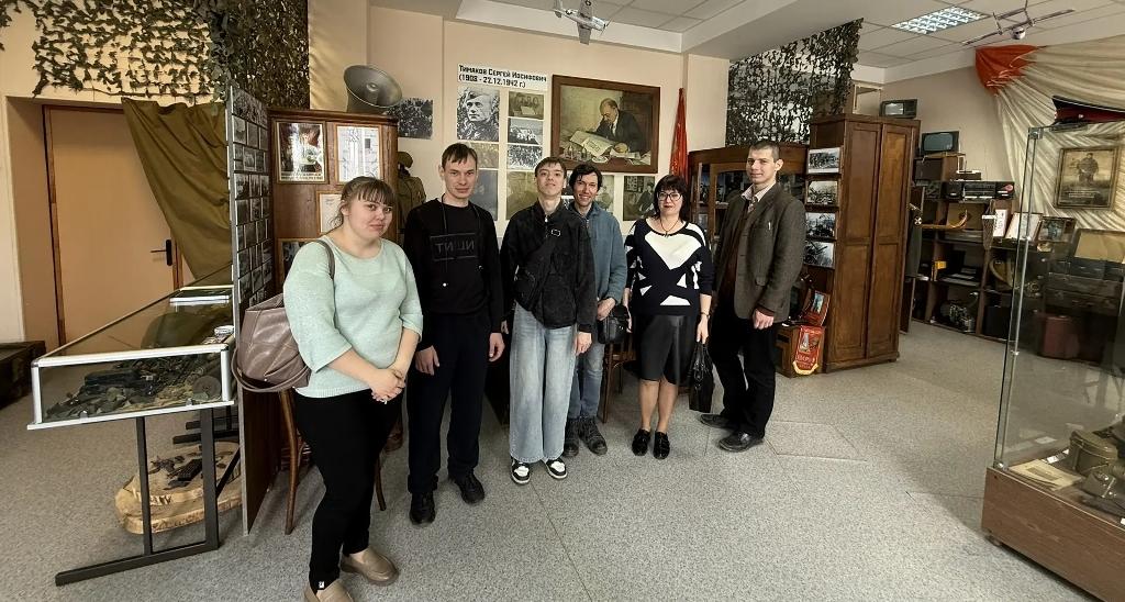 Музей воинской и боевой славы С.И. Тимакова продолжают посещать гости из Центра адаптации