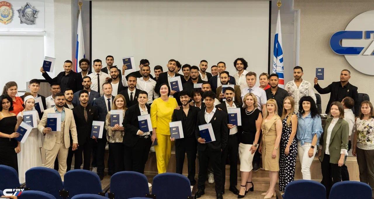 В СГТУ прошла церемония вручения дипломов иностранным студентам