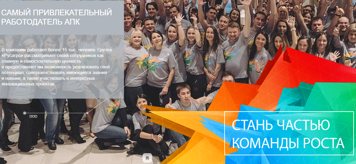 Выпускникам и студентам СГТУ открыты вакансии на работу в Группу компаний «Русагро»