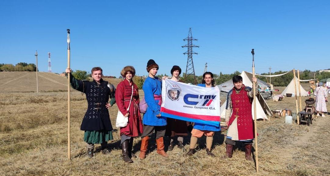 Политеховские реконструкторы – участники этнокультурного фестиваля «Большой Караман»