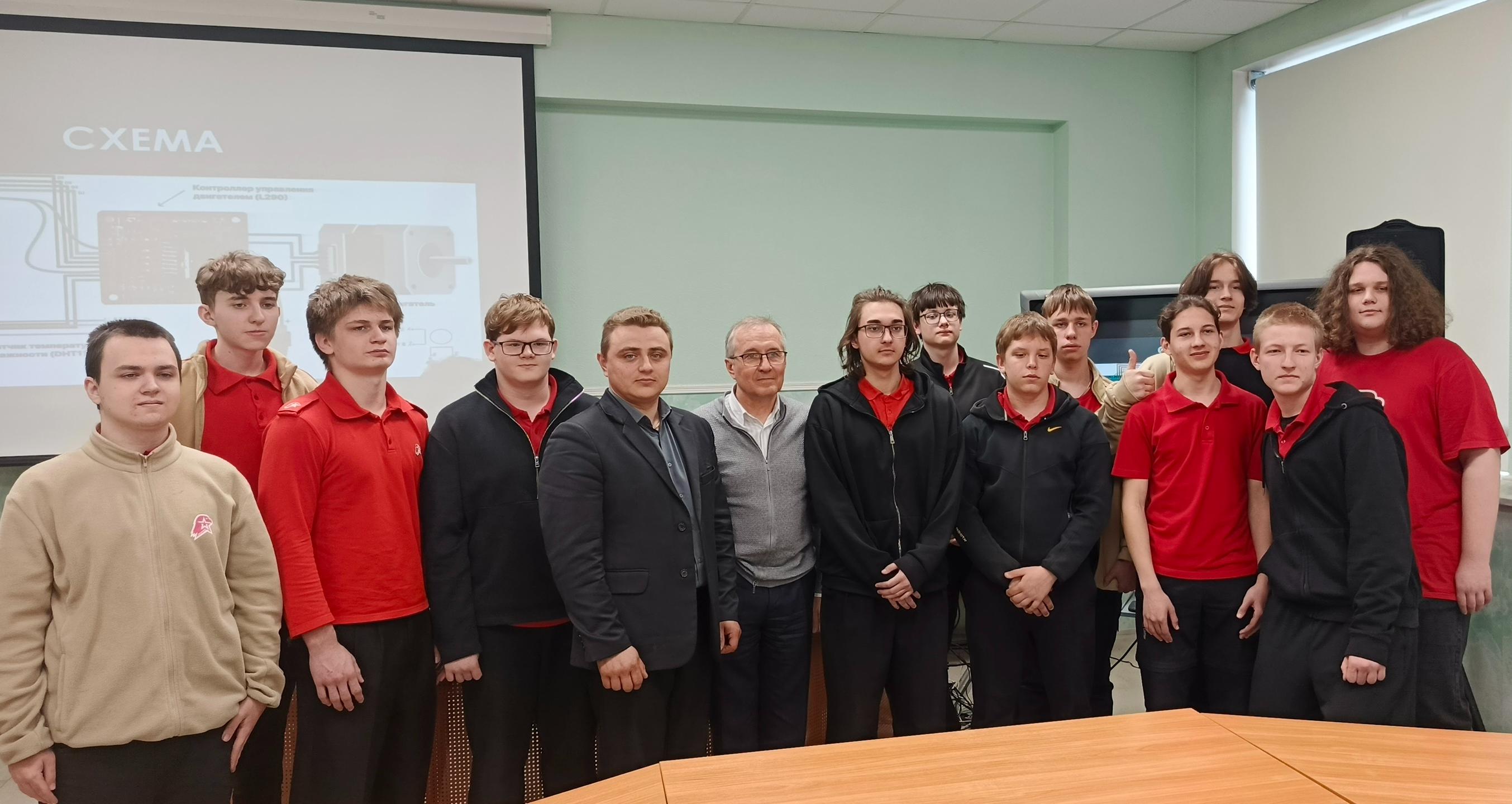 Прошли защиты индивидуальных проектов технического профиля Гагаринских классов