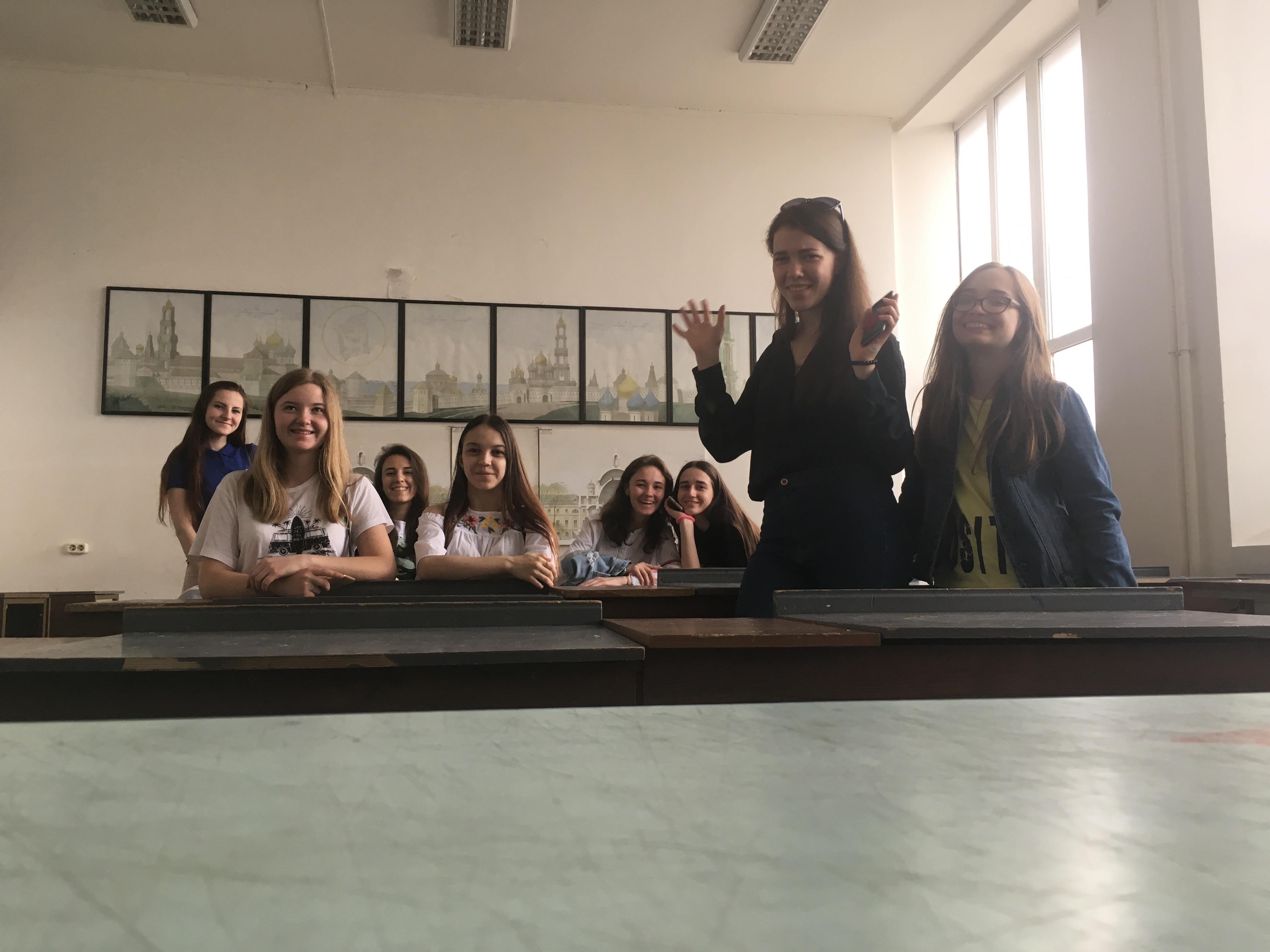 Студенты ДАС в МАРХИ
