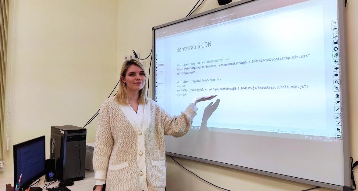 Школьники познакомились с основами технологий веб-разработки