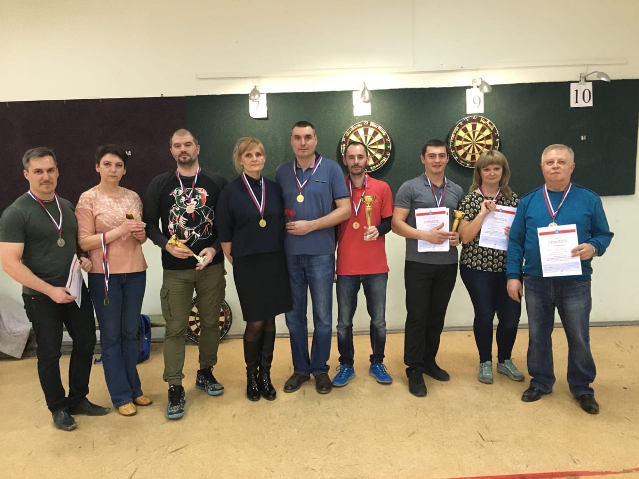 Преподаватели СГТУ – призеры Спартакиады здоровья по дартсу