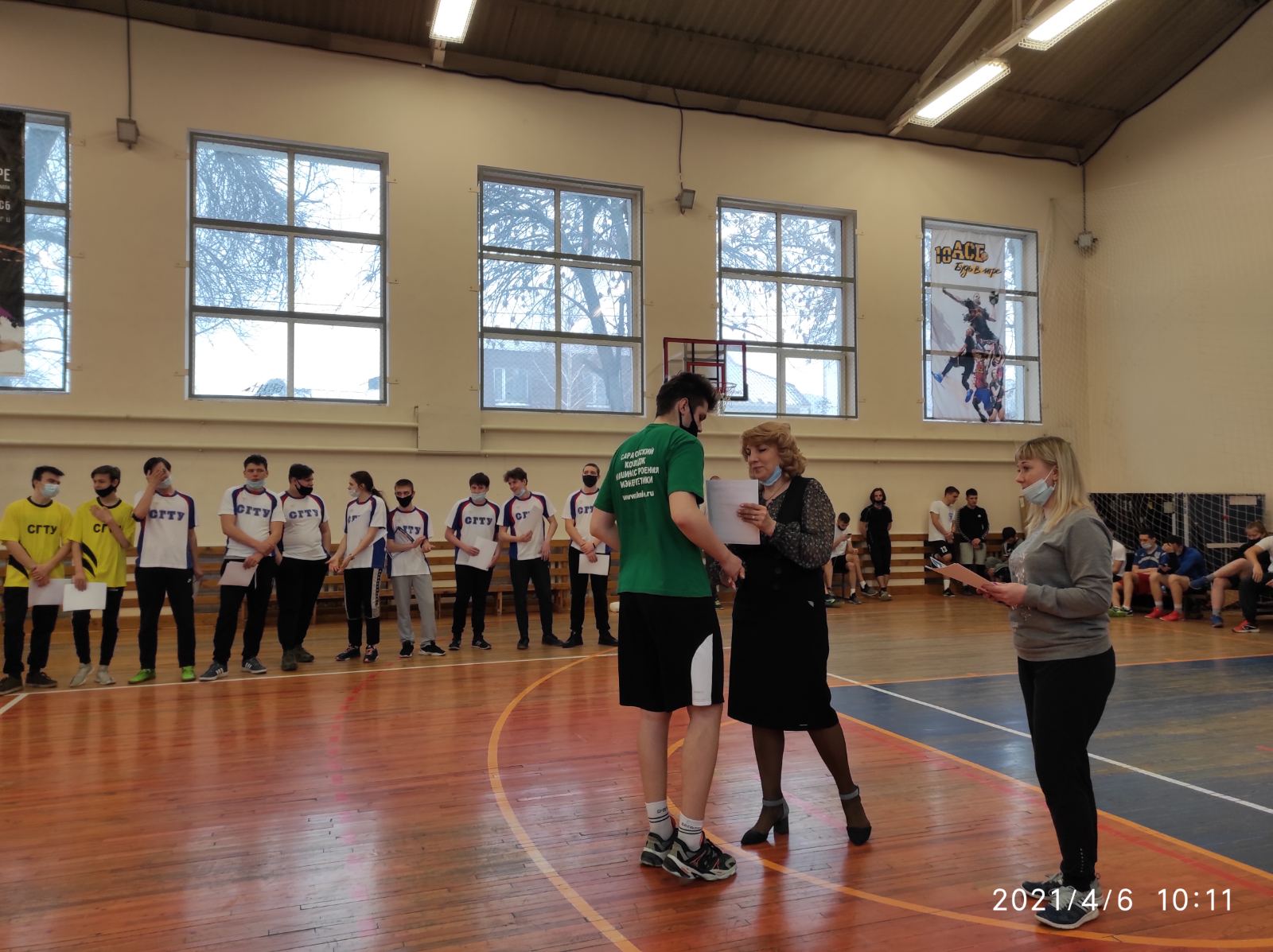 В техническом университете прошли военно-патриотические игры «Один армейский день»