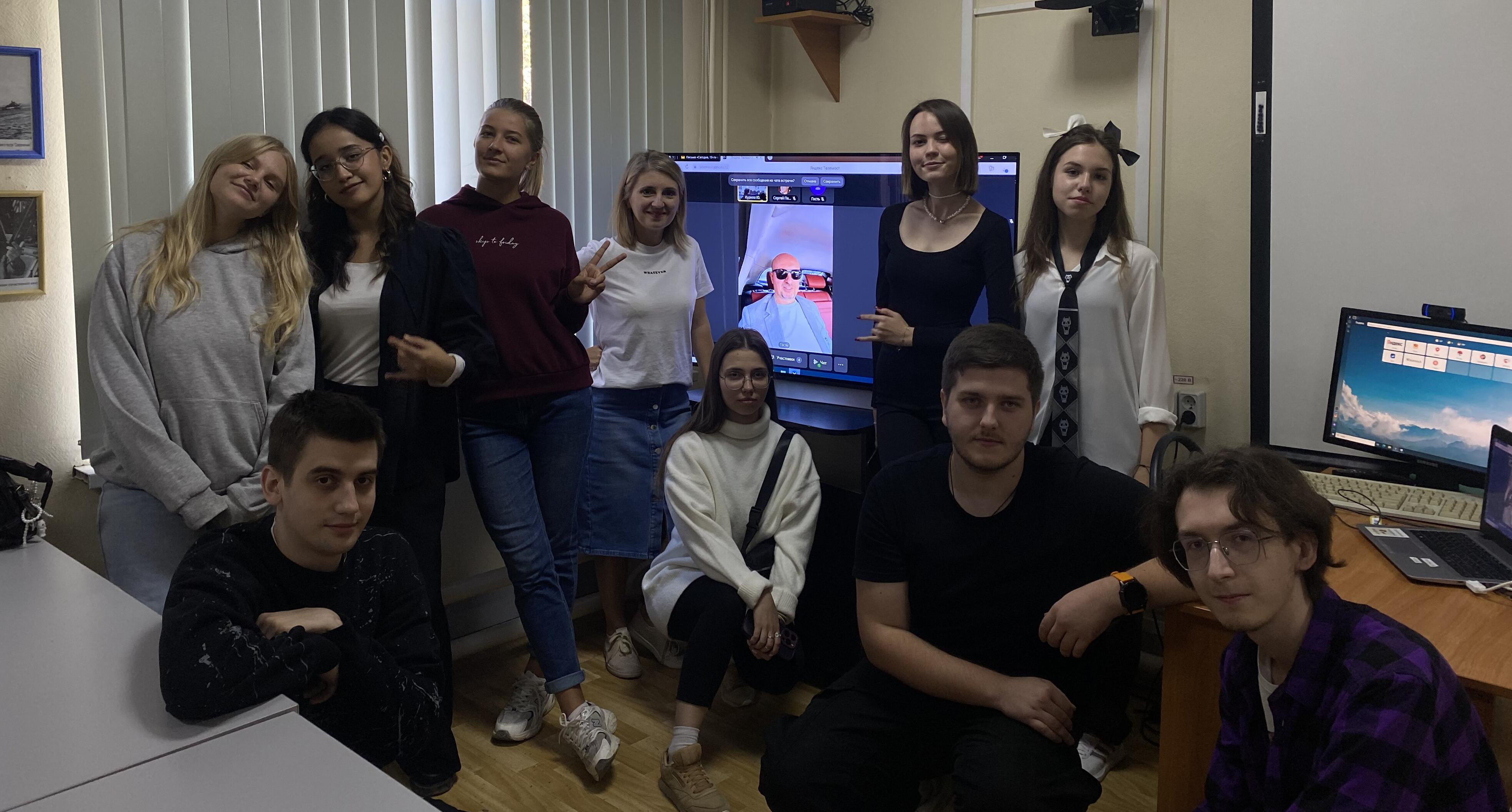 Студенты ИнПИТ – слушатели лекции «Как стать известным за 24 часа»
