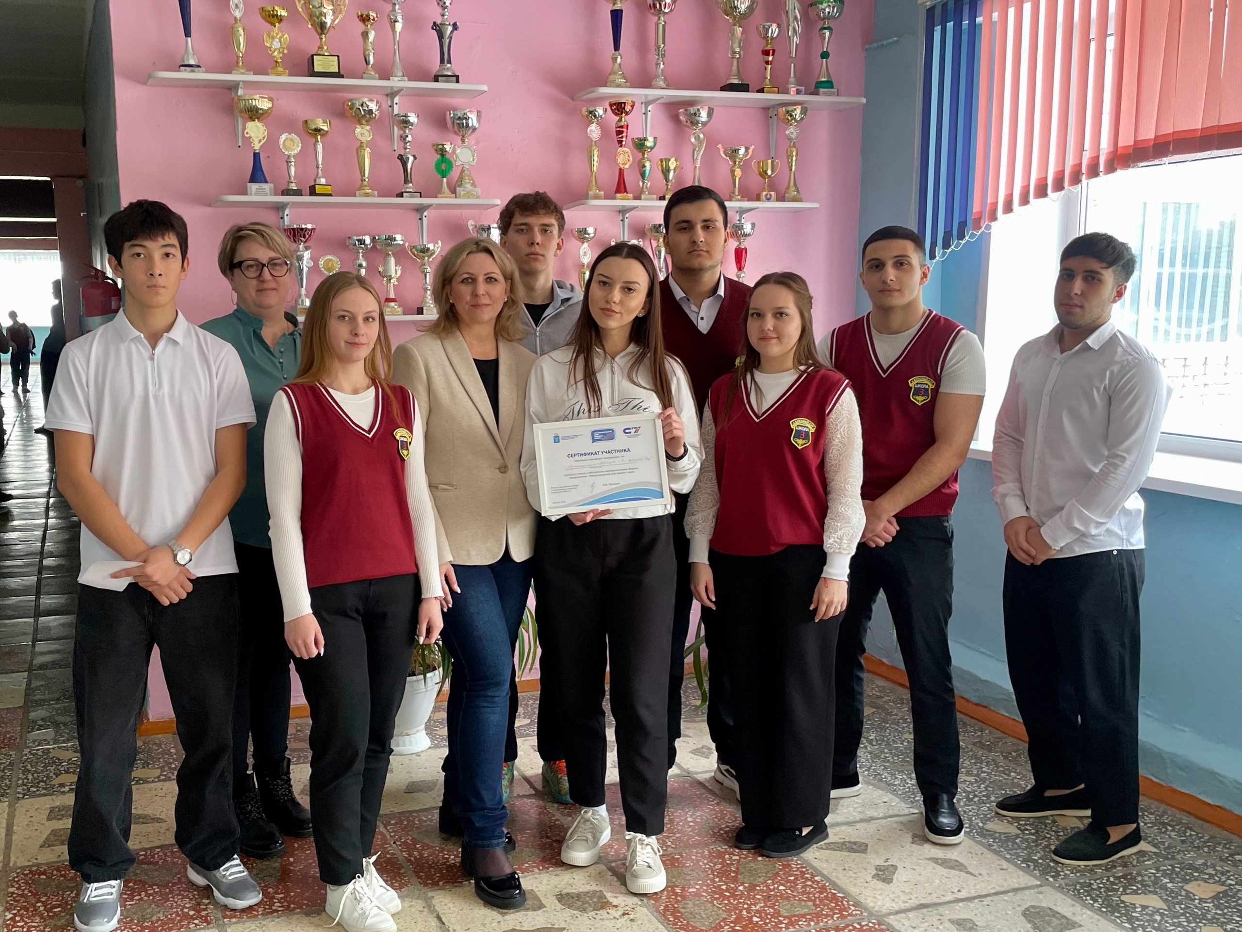 Кафедра ПМК рассказала PROперевод школьникам Красного Кута