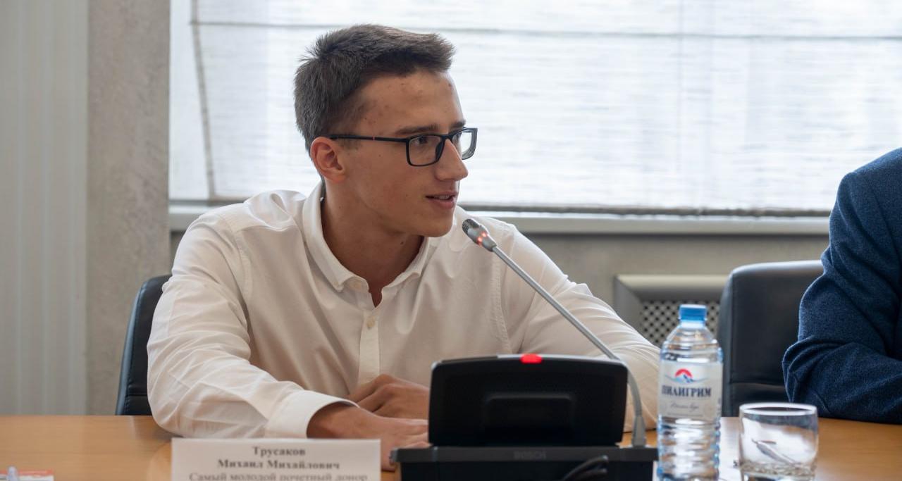 Политеховец признан самым молодым Почетным донором России