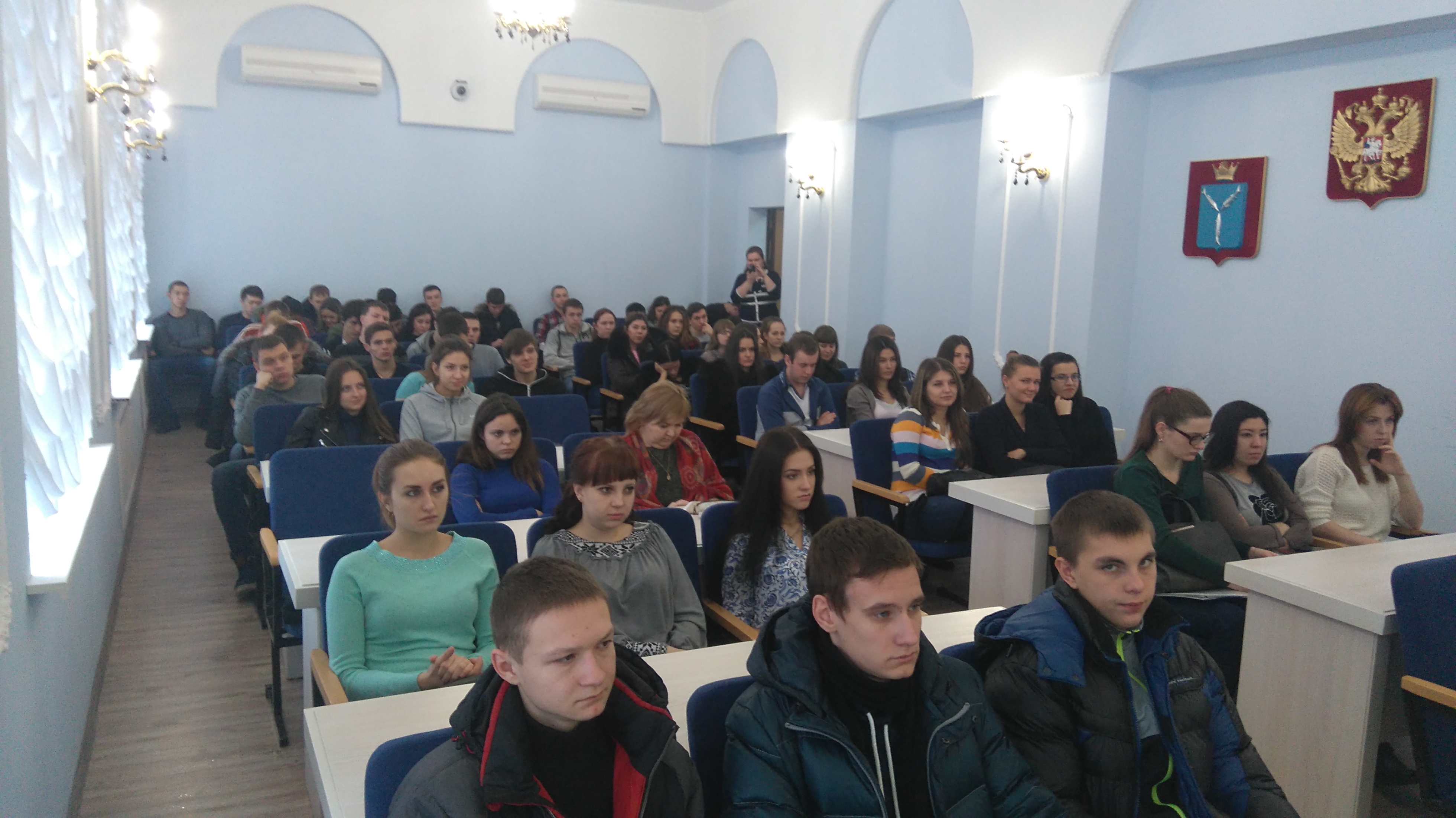 Встреча студентов ЭБЗ с начальником отдела по работе с проблемной задолженностью 