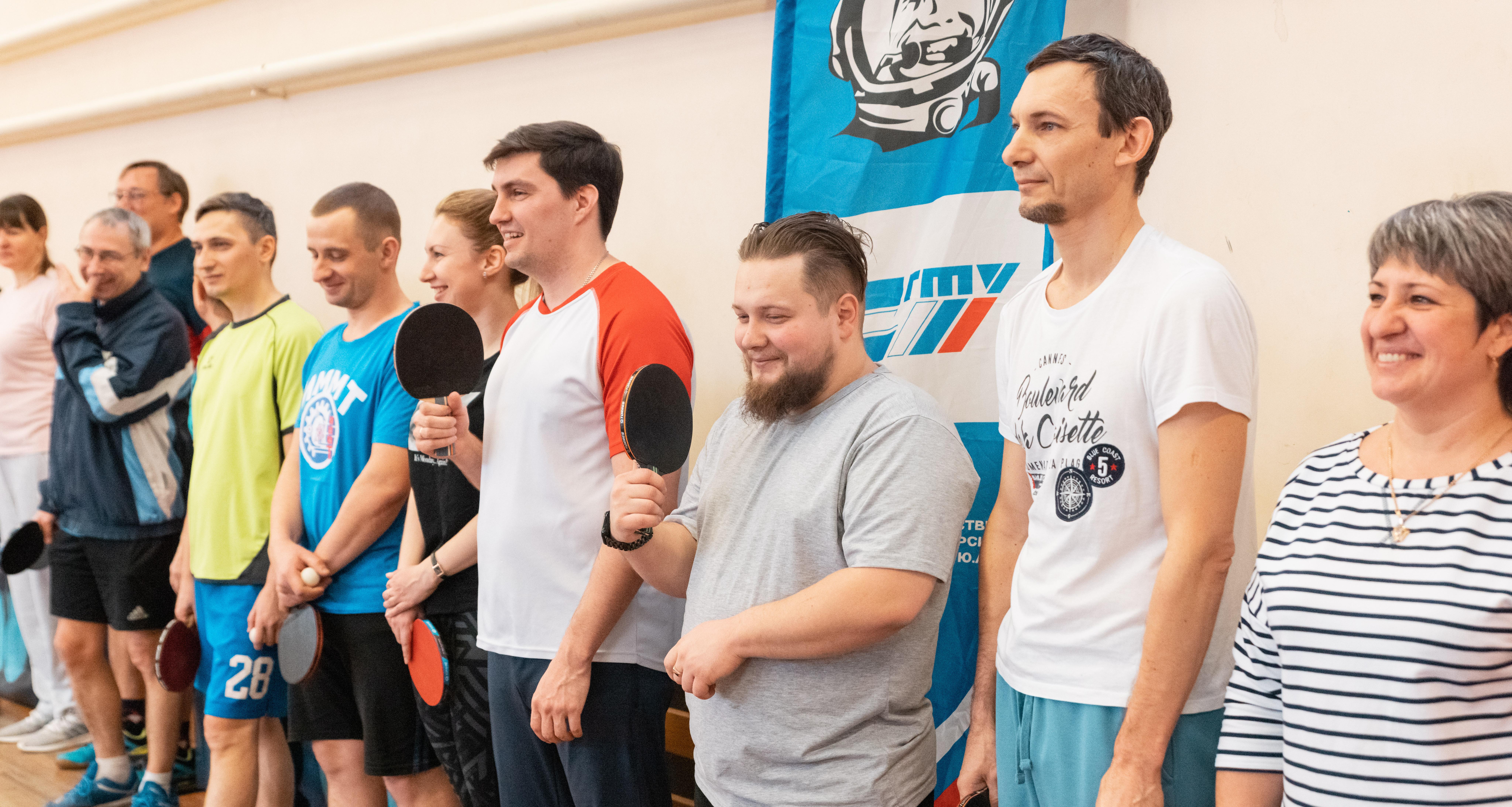 Спартакиада ППС: итоги соревнований по настольному теннису