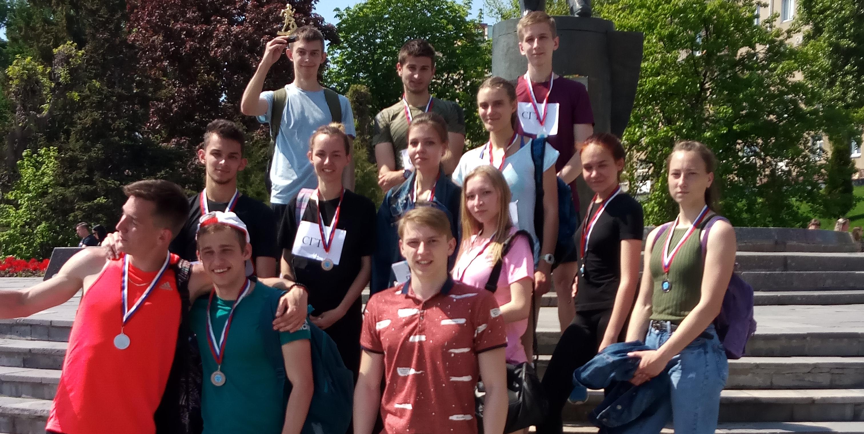 Спортсмены СГТУ – серебряные призеры городской эстафеты
