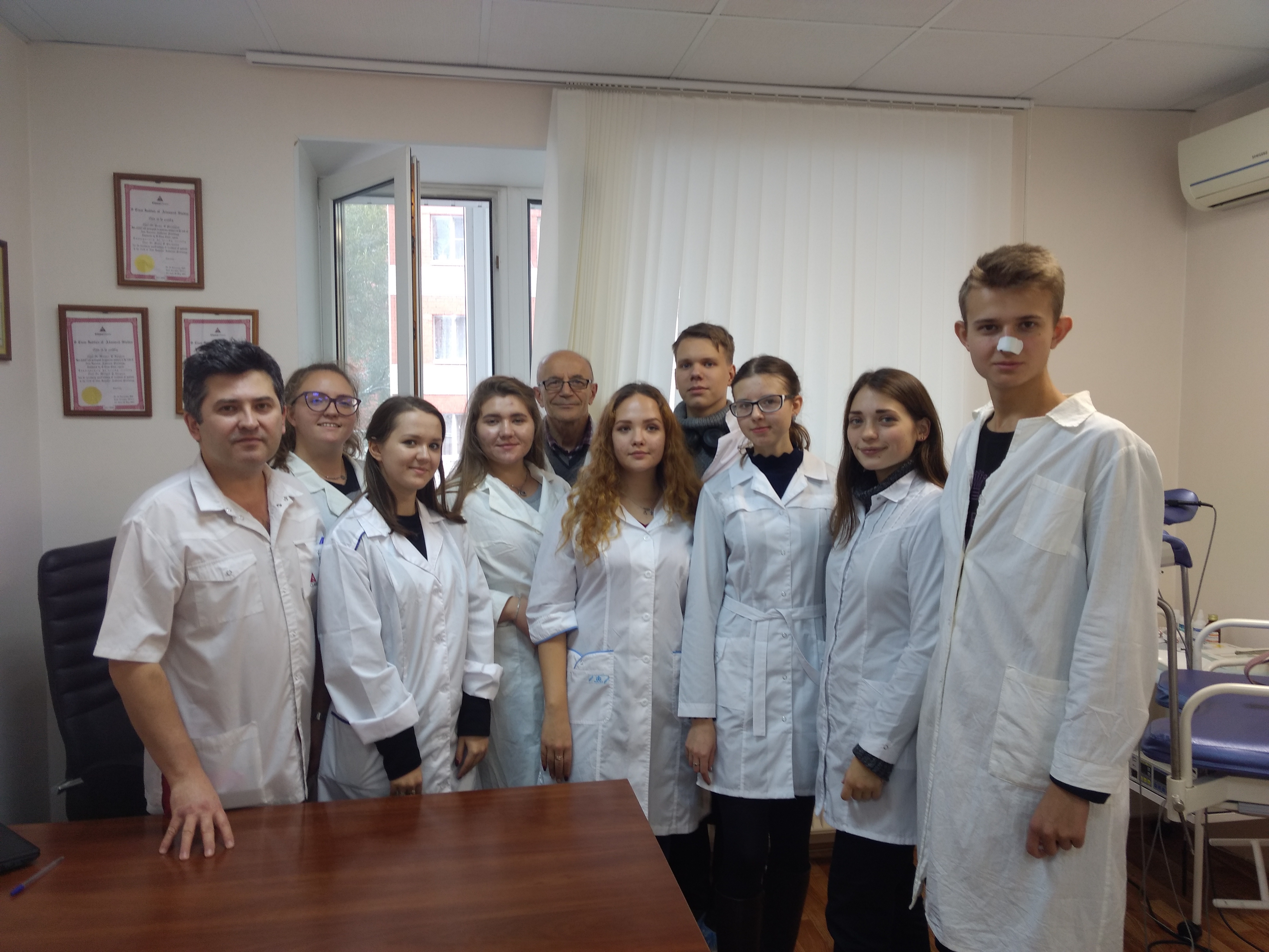 Студенты ФМБИ посетили «S Class Clinic»