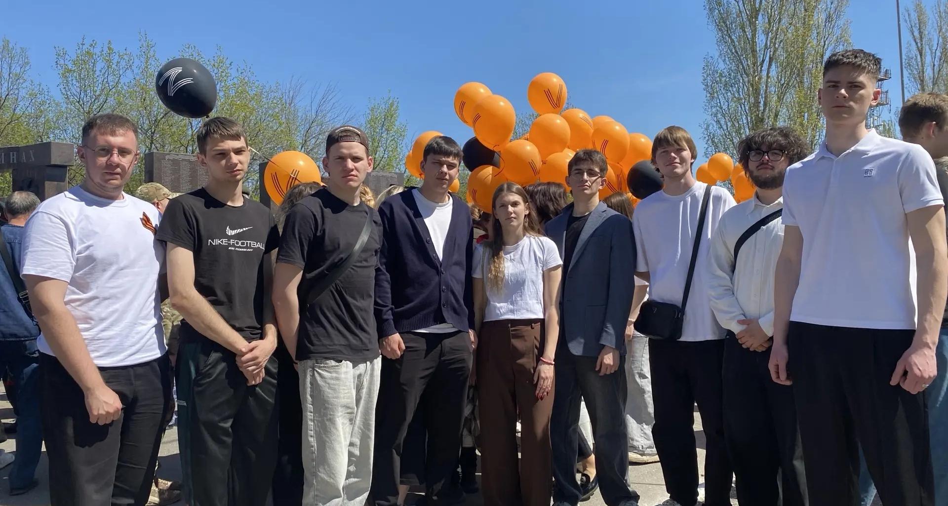 Политеховцы приняли участие в памятном мероприятии в Парке Победы