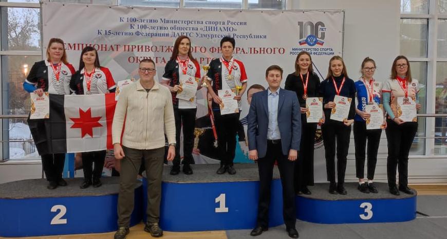 Гагаринцы заняли призовые места в чемпионате ПФО по дартсу