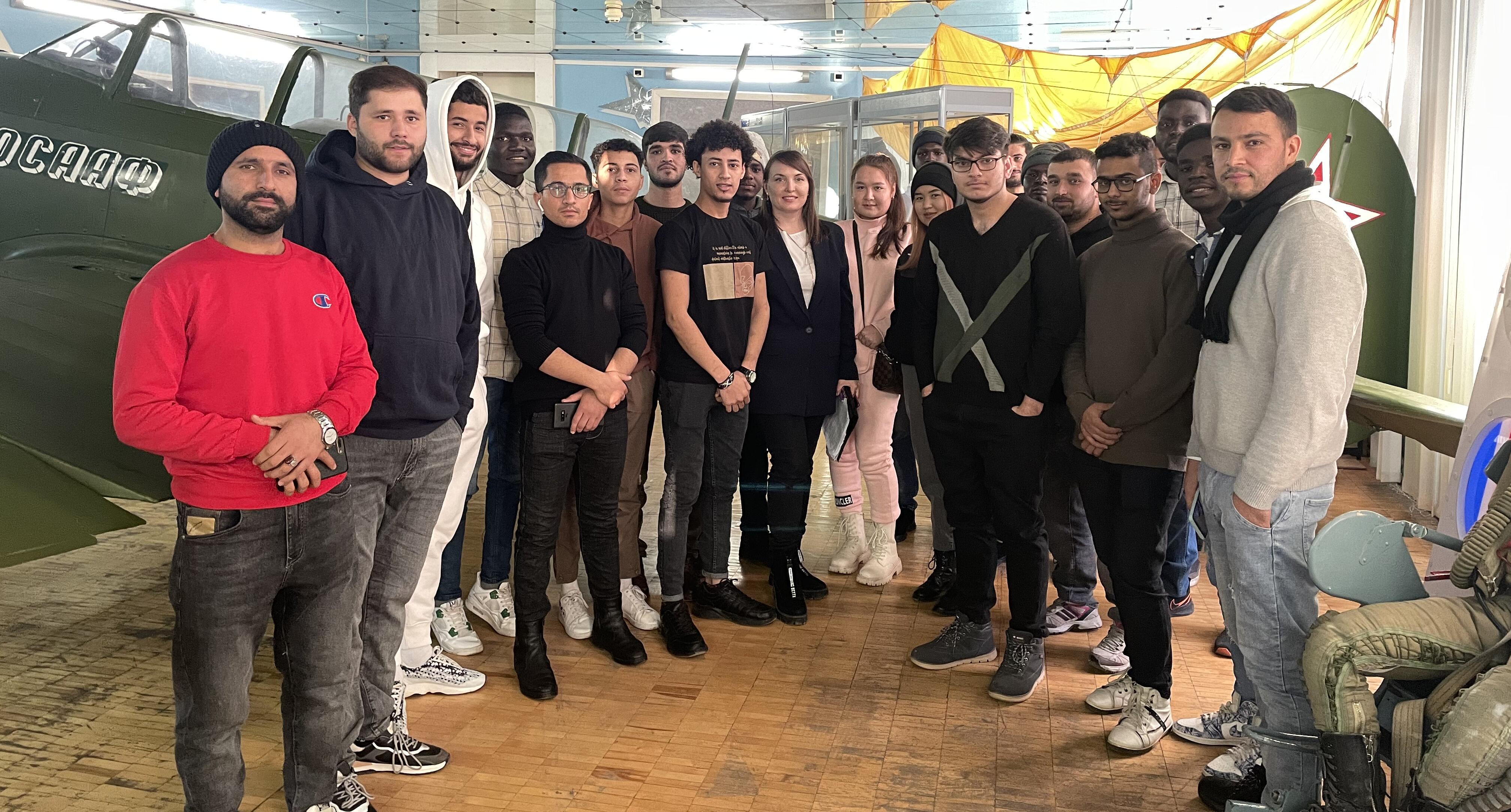 Слушатели курсов русского языка СГТУ продолжают знакомиться с историей саратовского края 