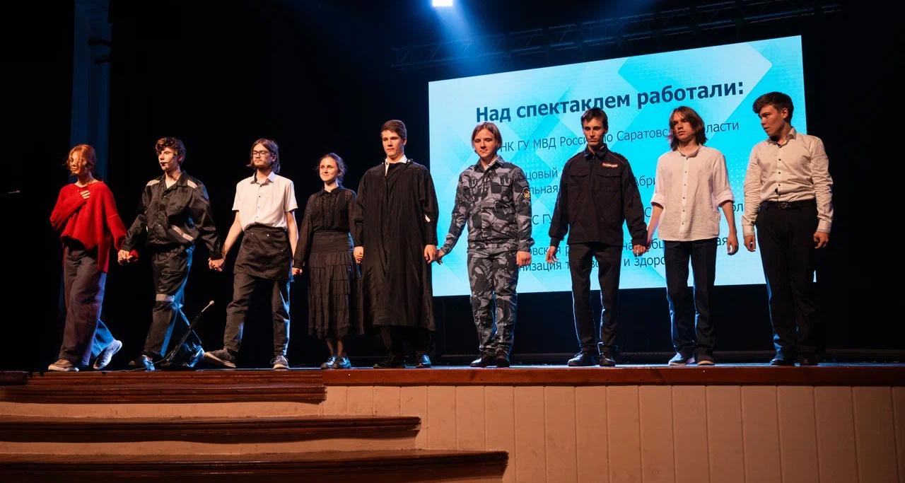 В Политехе состоялся показ антинаркотического спектакля