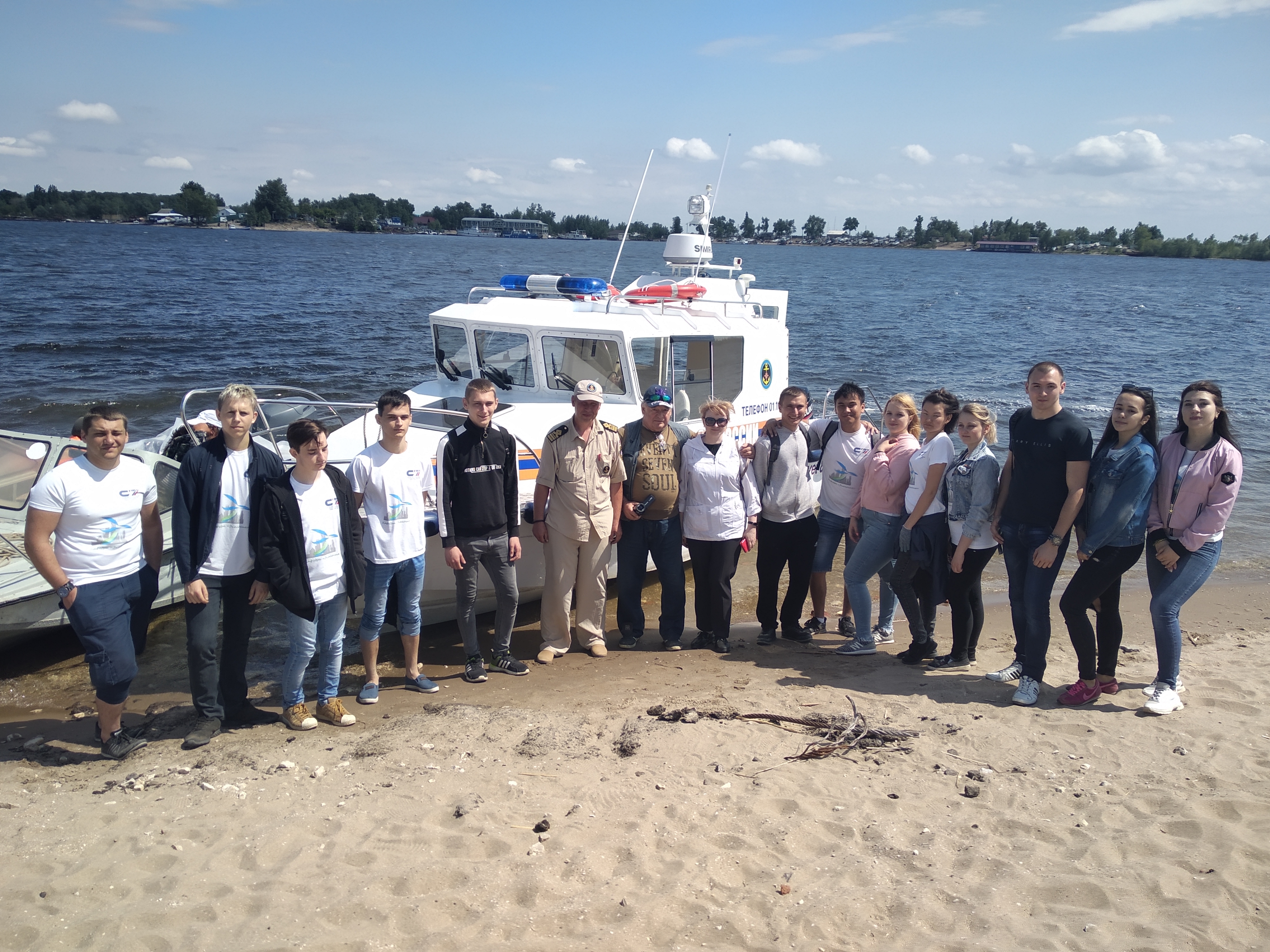Студенты кафедры экологии приняли участие во Всероссийской акции «Чистый берег»