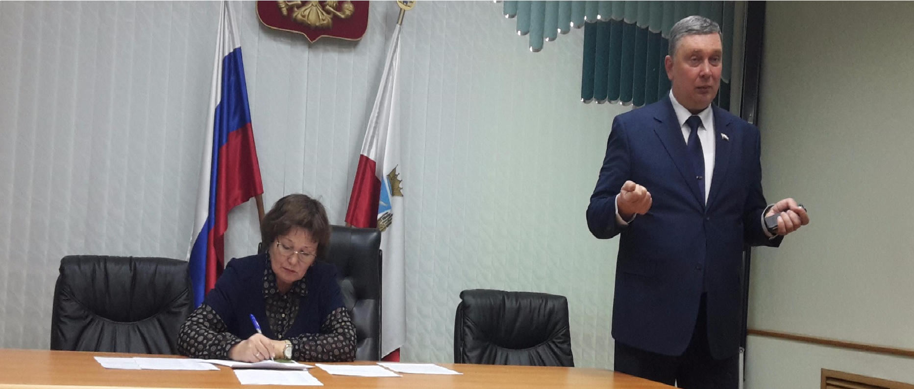 Экологи СГТУ приняли участие в заседании Общественного совета при минприроды