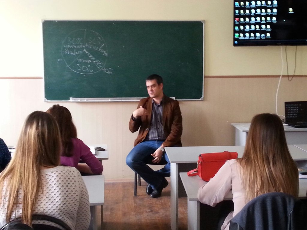 Состоялся мастер-класс для студентов по проблемам трудоустройства