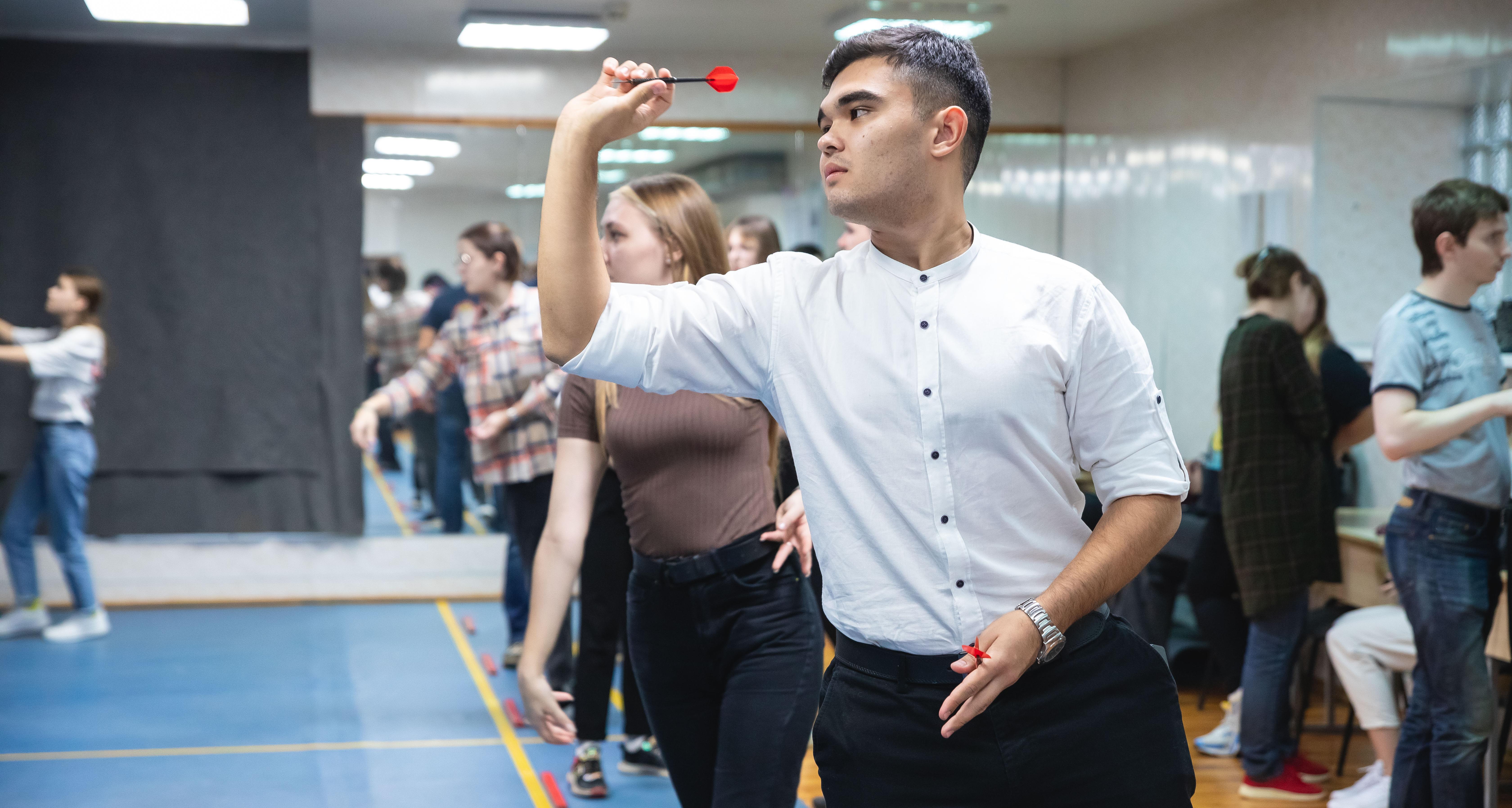 В Политехе прошли соревнования по дартсу