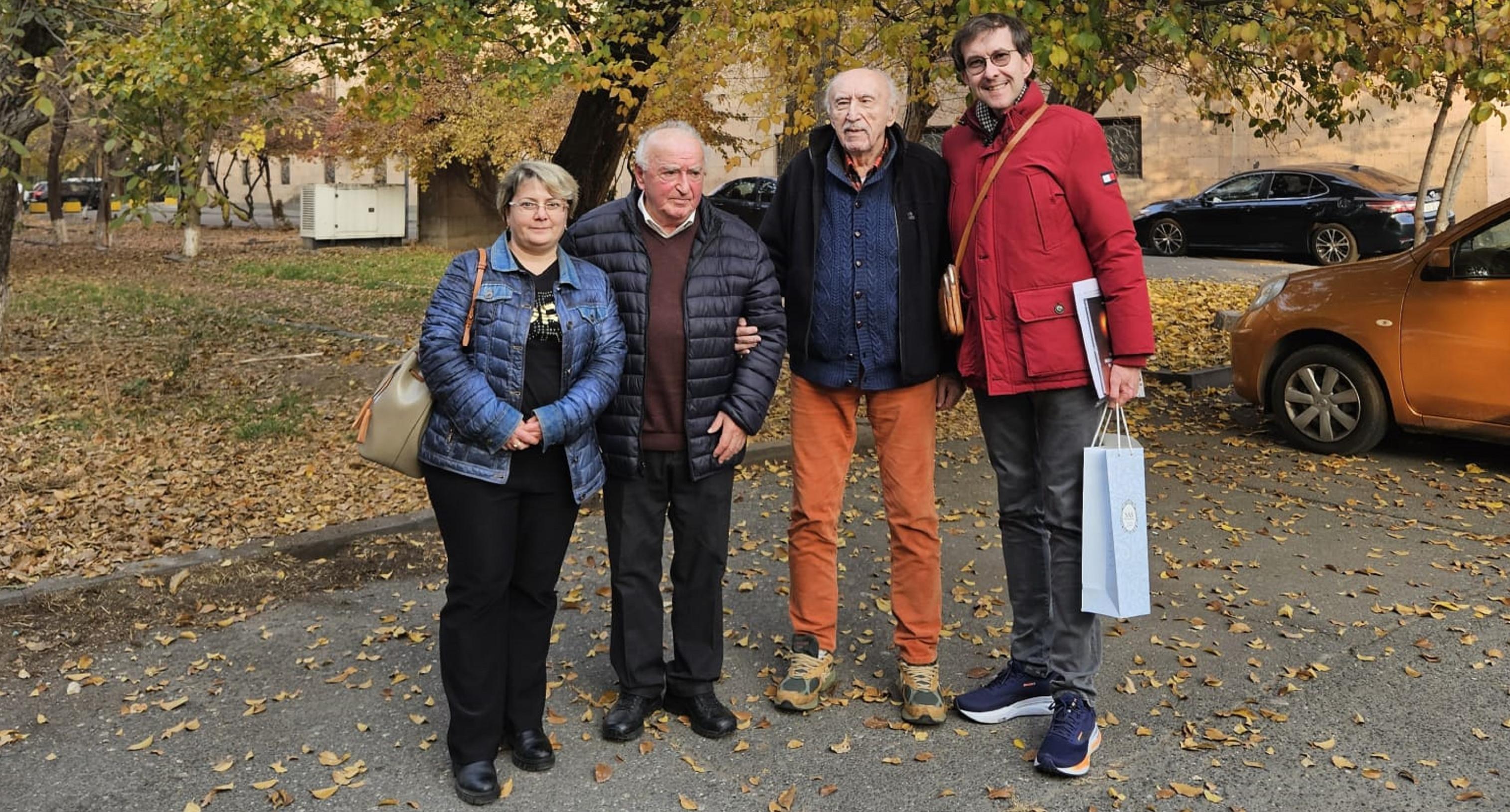 Профессор ФТИ встретился с учеными Национальной  академии наук Республики Армения