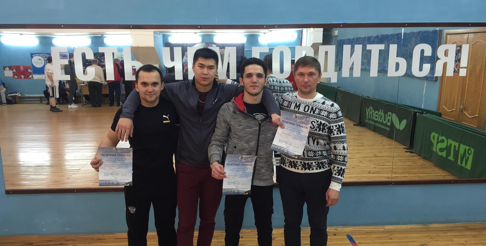 Спортсмены техуниверситета завоевали золото в спартакиаде по армрестлингу