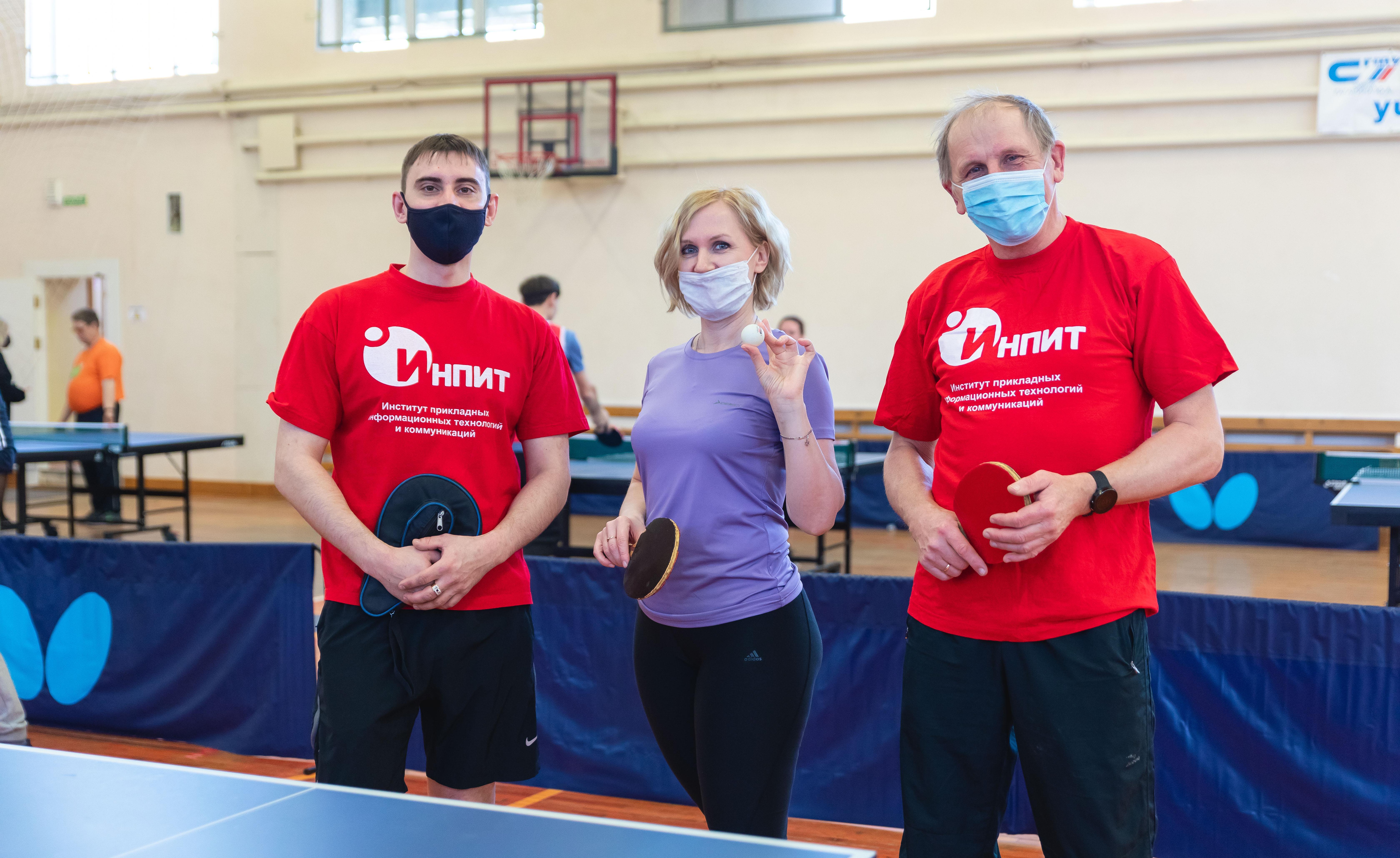 Социально-экономический институт победил в соревнованиях по настольному теннису