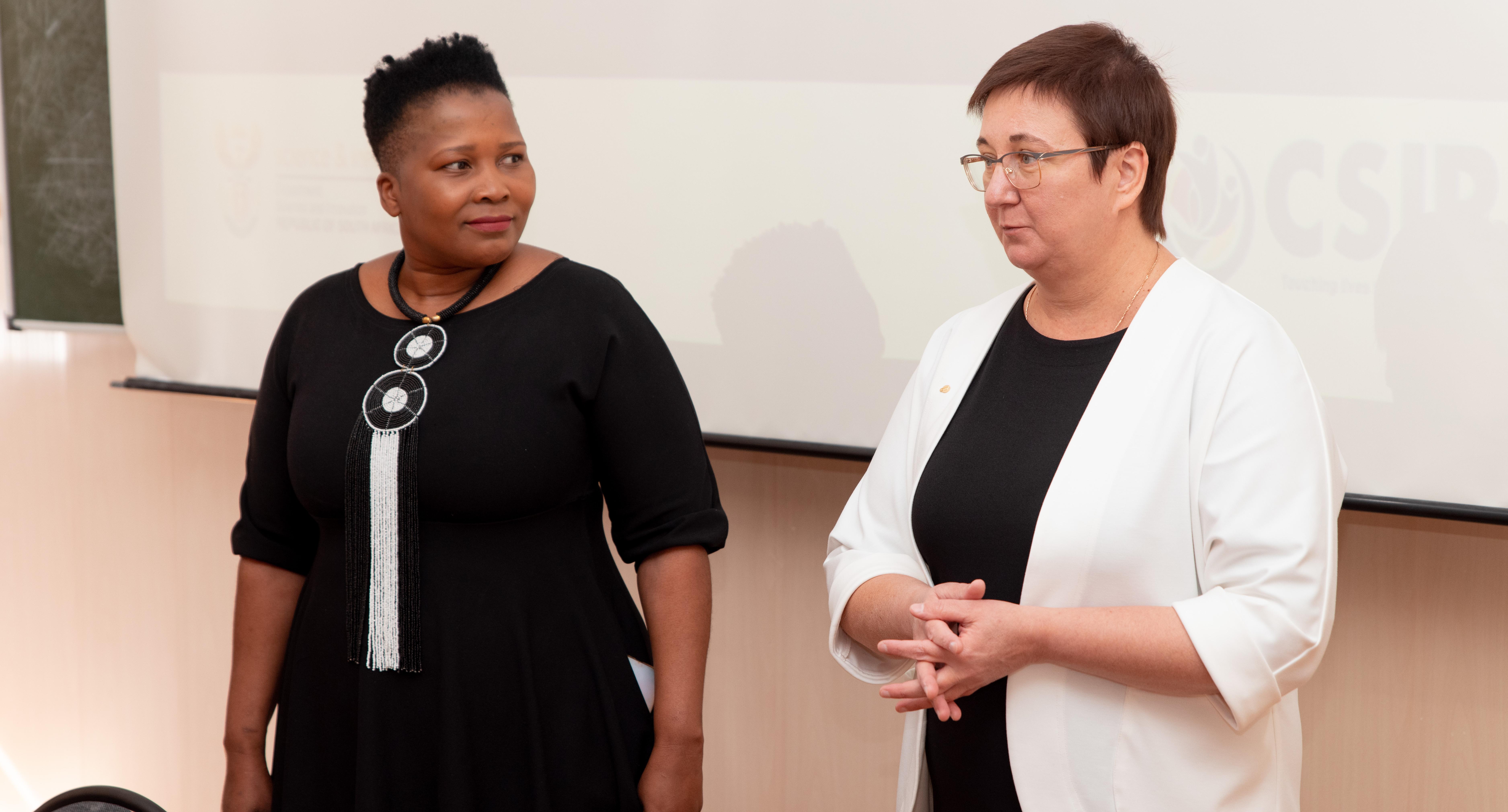 Профессор Гугу Мхлонго из ЮАР прочитала лекцию студентам СГТУ  